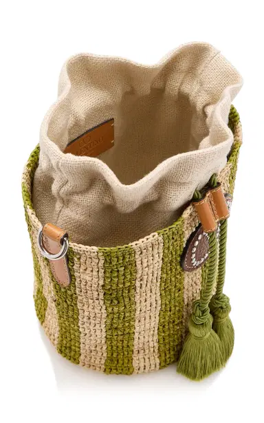 Valentino Garavani VLogo Signature Small Crochet Bucket Bag | Thumbnail 5 Valentino Garavani VLogo Signature Small Crochet Bucket Bag | Thumbnail 5