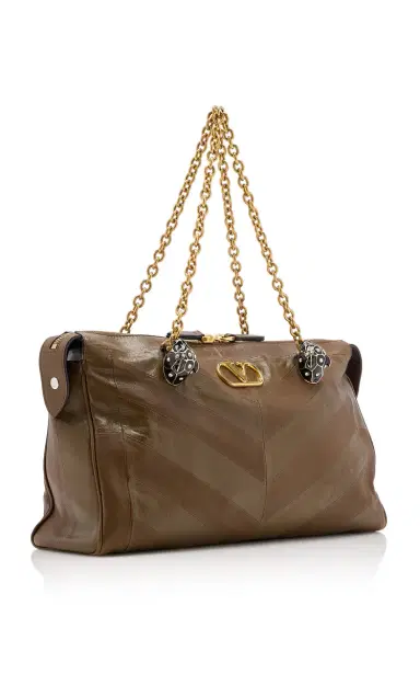 Valentino Garavani Panthea Medium Nappa Leather Handbag | Thumbnail 6 Valentino Garavani Panthea Medium Nappa Leather Handbag | Thumbnail 6