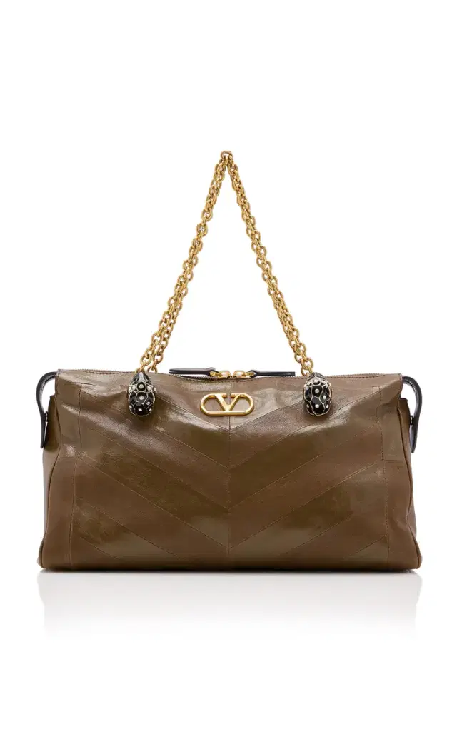 Valentino Garavani Panthea Medium Nappa Leather Handbag