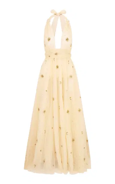 LoveShackFancy Eldora Tulle Maxi Dress | Thumbnail 8