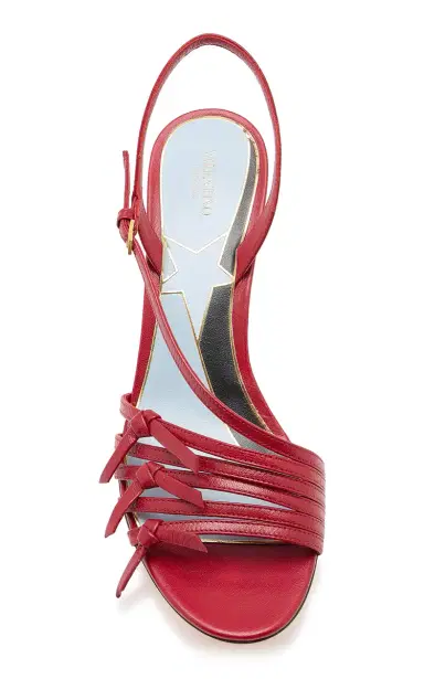 Valentino Garavani Nodine Leather Sandals | Thumbnail 3