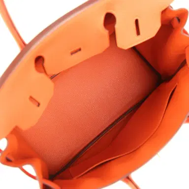 HERMÈS Hermes Birkin 30 Feu Togo Gold Hardware | Thumbnail 8 HERMÈS Hermes Birkin 30 Feu Togo Gold Hardware | Thumbnail 8