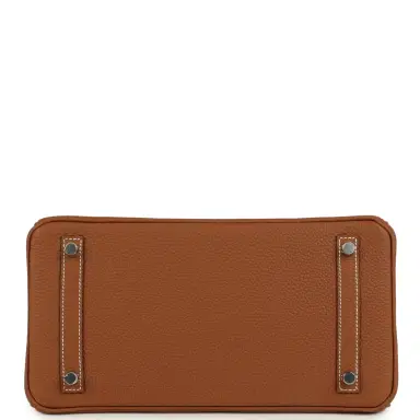 HERMÈS Hermes Birkin 30 Gold Togo Palladium Hardware | Thumbnail 6 HERMÈS Hermes Birkin 30 Gold Togo Palladium Hardware | Thumbnail 6