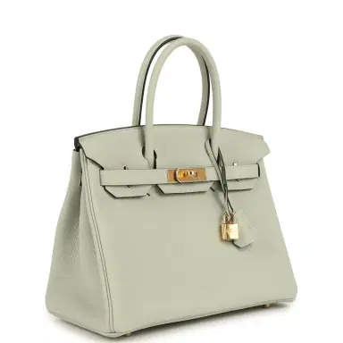 HERMÈS Hermes Birkin 30 Gris Neve Togo Gold Hardware | Thumbnail 2 HERMÈS Hermes Birkin 30 Gris Neve Togo Gold Hardware | Thumbnail 2