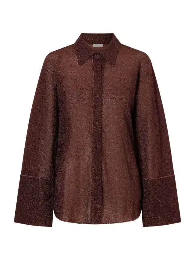Lumière Metallic Stretch-knit Shirt Lumière Metallic Stretch-knit Shirt