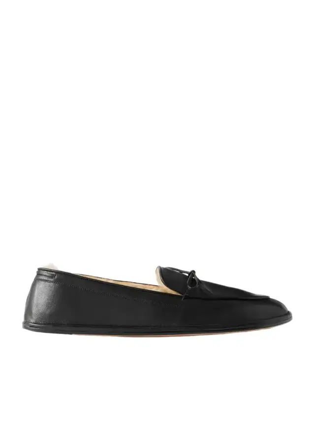 Parker Shearling-lined Leather Loafers