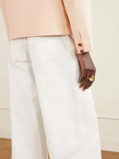 ALIX OF BOHEMIA Jude Bead-embellished Silk-crepe Jacket | Thumbnail 5