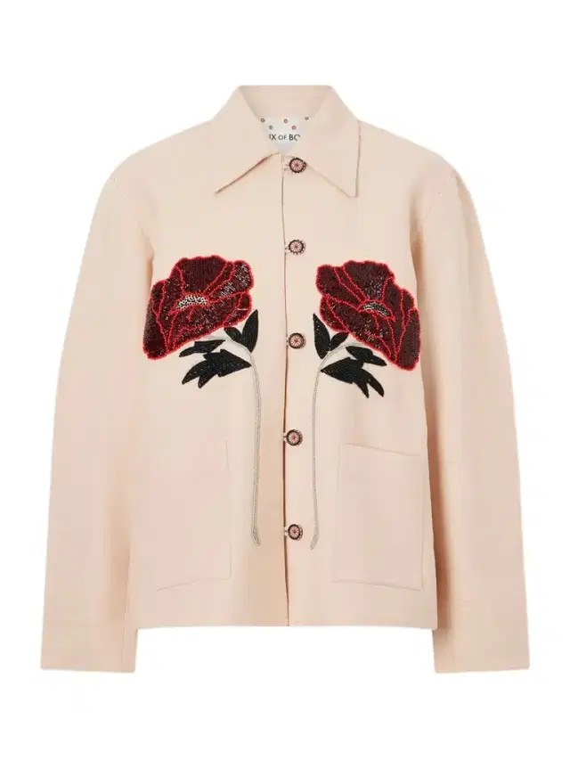 Jude Bead-embellished Silk-crepe Jacket