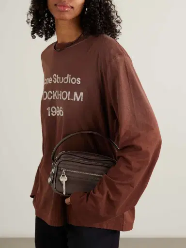 Acne Studios Camero Kit Embellished Leather Shoulder Bag | Thumbnail 6 Acne Studios Camero Kit Embellished Leather Shoulder Bag | Thumbnail 6
