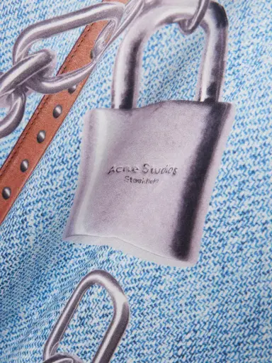 Acne Studios Printed Silk-satin Scarf | Thumbnail 3 Acne Studios Printed Silk-satin Scarf | Thumbnail 3