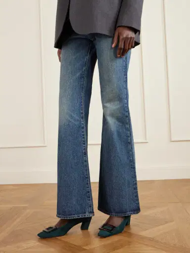 Roger Vivier Belle Vivier 45 Suede Pumps | Thumbnail 2 Roger Vivier Belle Vivier 45 Suede Pumps | Thumbnail 2