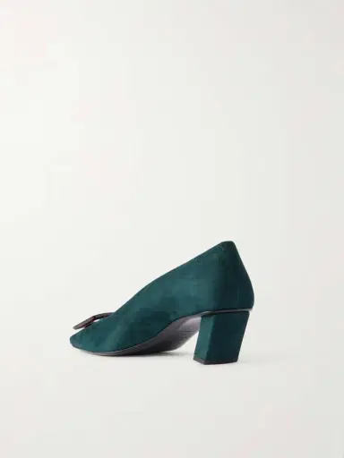 Roger Vivier Belle Vivier 45 Suede Pumps | Thumbnail 3 Roger Vivier Belle Vivier 45 Suede Pumps | Thumbnail 3