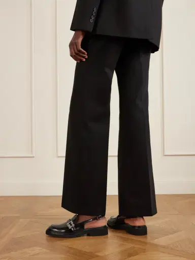 Roger Vivier Viv Rangers Crystal-embellished Leather Slingback Loafers | Thumbnail 2 Roger Vivier Viv Rangers Crystal-embellished Leather Slingback Loafers | Thumbnail 2
