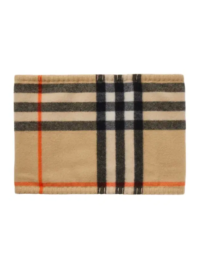 Checked Cashmere Snood