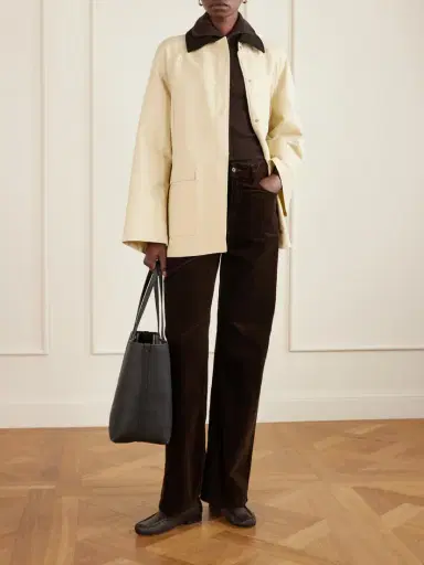 Burberry Reversible Leather And Checked Canvas Tote | Thumbnail 3