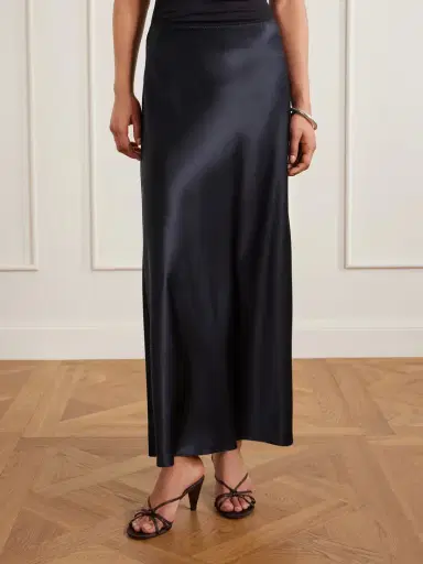Joseph Isaak Silk-satin Maxi Skirt | Thumbnail 3 Joseph Isaak Silk-satin Maxi Skirt | Thumbnail 3