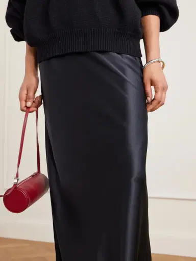 Joseph Isaak Silk-satin Maxi Skirt | Thumbnail 5 Joseph Isaak Silk-satin Maxi Skirt | Thumbnail 5