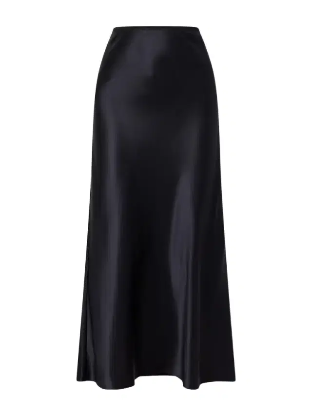Joseph Isaak Silk-satin Maxi Skirt