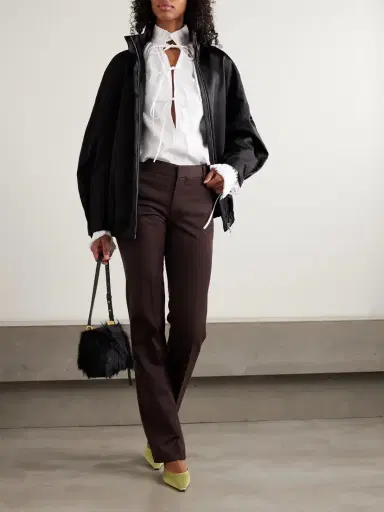 Dries Van Noten Oversized Satin Bomber Jacket | Thumbnail 2