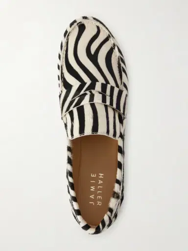 Jamie Haller Zebra-print Calf Hair Loafers | Thumbnail 6 Jamie Haller Zebra-print Calf Hair Loafers | Thumbnail 6