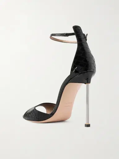 Tom Ford Snake-effect Leather Sandals | Thumbnail 3