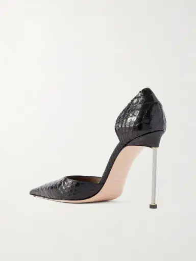 Tom Ford Snake-effect Leather Pumps | Thumbnail 3