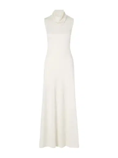 Tom Ford Draped Wool-blend Piqué Maxi Dress | Thumbnail 1