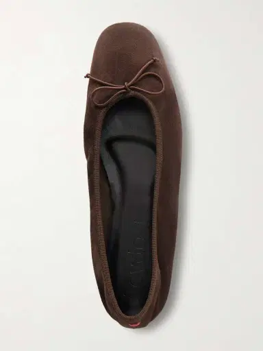 aeyde Tiby Bow-detailed Suede Ballet Flats | Thumbnail 6 aeyde Tiby Bow-detailed Suede Ballet Flats | Thumbnail 6