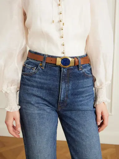 Etro Embellished Leather Belt | Thumbnail 2 Etro Embellished Leather Belt | Thumbnail 2