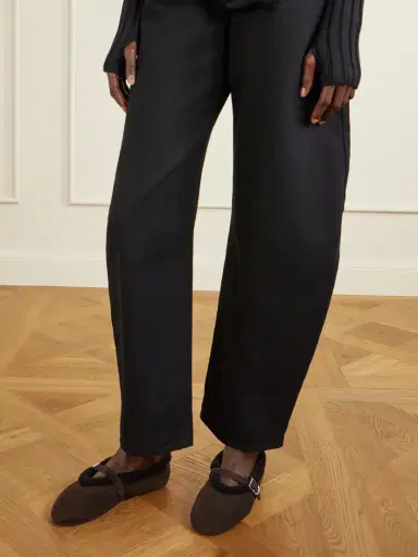 Alaïa Buckled Shearling Ballet Flats | Thumbnail 2 Alaïa Buckled Shearling Ballet Flats | Thumbnail 2