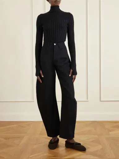 Alaïa Buckled Shearling Ballet Flats | Thumbnail 4 Alaïa Buckled Shearling Ballet Flats | Thumbnail 4