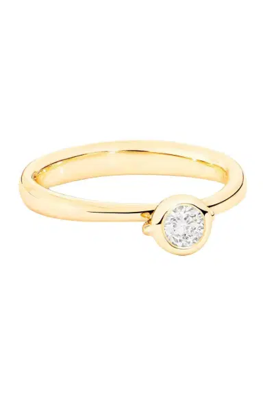 TAMARA COMOLLI Diamond Solitaire Bouton Ring | Thumbnail 1 TAMARA COMOLLI Diamond Solitaire Bouton Ring | Thumbnail 1