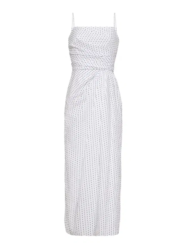 Adam Lippes Cari Cotton Midi Dress