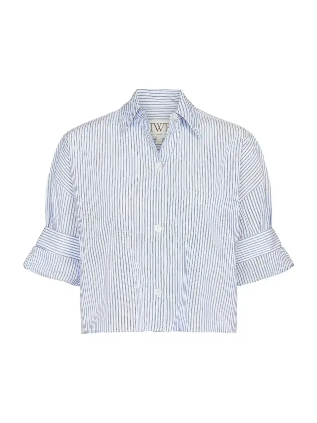 Next Ex Shirt in Microhairline Stripe