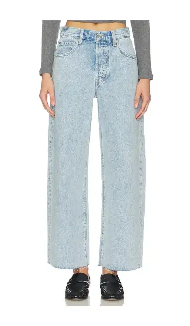 Pistola Tate Crop High Rise Wide Jeans | Thumbnail 1