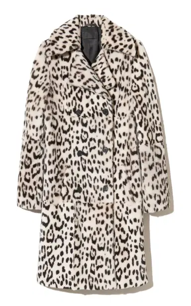 NILI LOTAN Crystal Leopard Coat | Thumbnail 1
