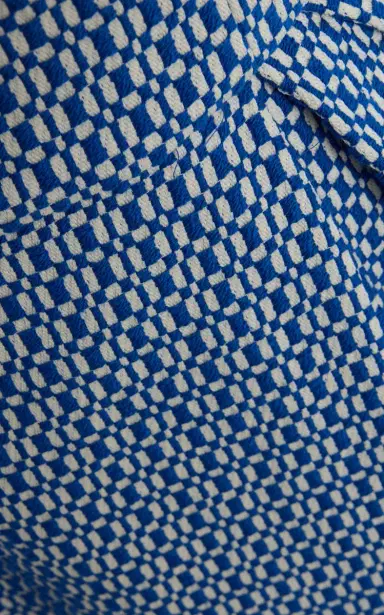 Rosie Assoulin Peg Woven Midi Dress | Thumbnail 4