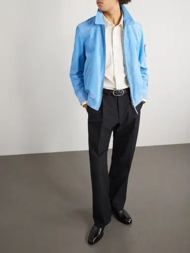 Tom Ford Suede Bomber Jacket - Men | Thumbnail 2