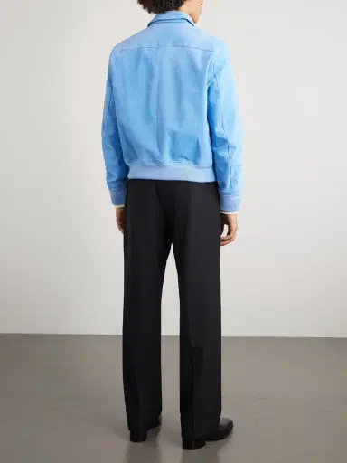 Tom Ford Suede Bomber Jacket - Men | Thumbnail 4