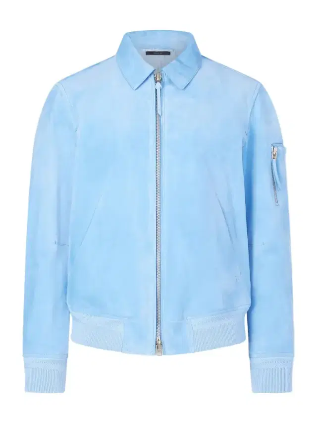 Suede Bomber Jacket - Men