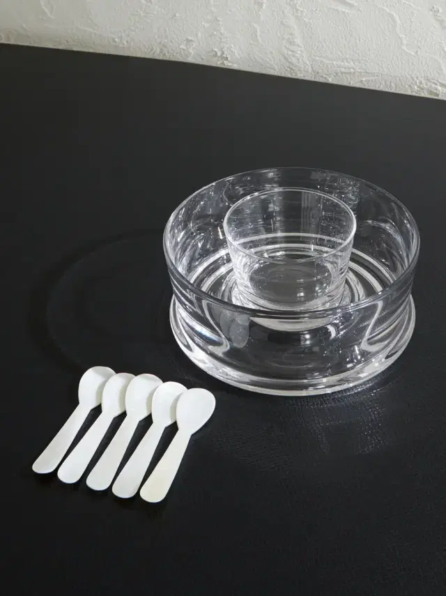 Ralph Lauren Home Ethan Glass Caviar Set - Men