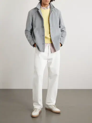 OFFICINE GÉNÉRALE Julien Suede Jacket - Men | Thumbnail 2