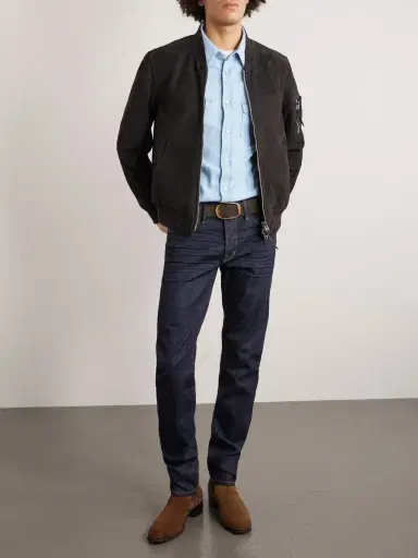 Tom Ford Straight-Leg Selvedge Jeans - Men | Thumbnail 2