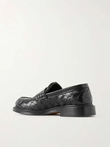 Bottega Veneta James Intrecciato Leather Loafers | Thumbnail 3 Bottega Veneta James Intrecciato Leather Loafers | Thumbnail 3