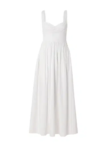 Matteau Gathered Organic Cotton-poplin Midi Dress | Thumbnail 1 Matteau Gathered Organic Cotton-poplin Midi Dress | Thumbnail 1