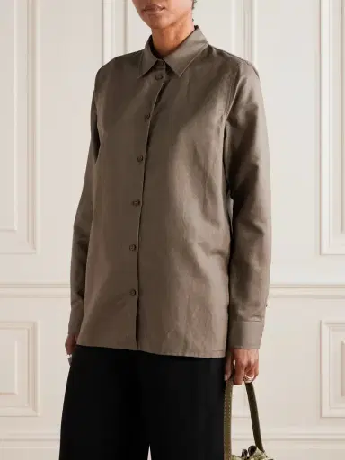 Matteau Linen And Cotton-blend Shirt | Thumbnail 3 Matteau Linen And Cotton-blend Shirt | Thumbnail 3