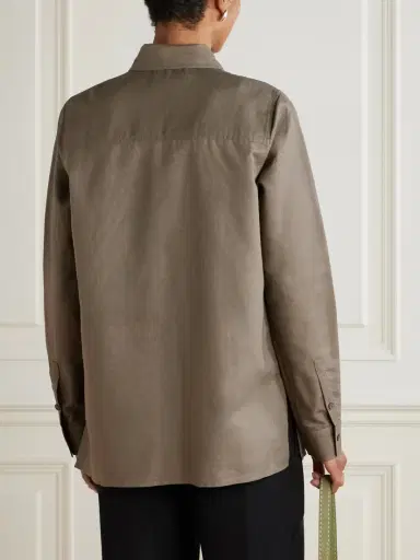 Matteau Linen And Cotton-blend Shirt | Thumbnail 4 Matteau Linen And Cotton-blend Shirt | Thumbnail 4