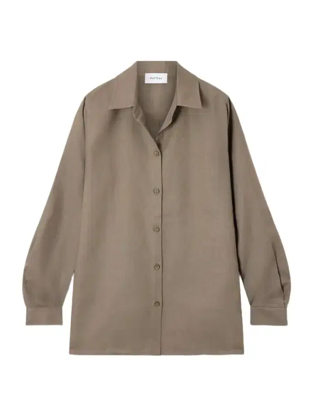 Linen And Cotton-blend Shirt