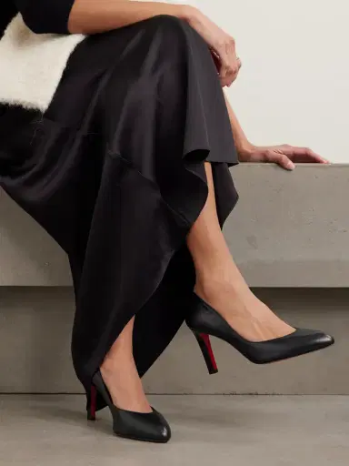 Christian Louboutin Fannylove 85 Leather Pumps | Thumbnail 2