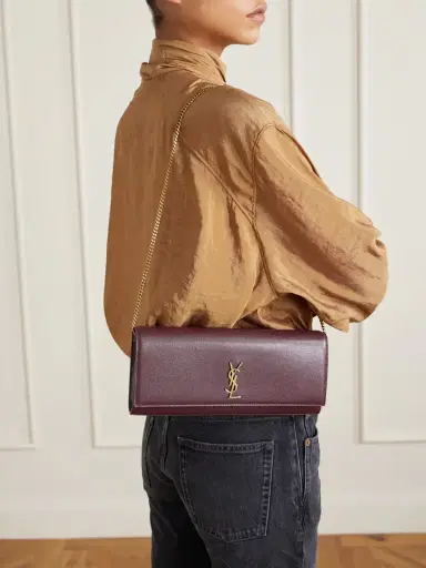 Saint Laurent Kate Embossed-leather Clutch | Thumbnail 2 Saint Laurent Kate Embossed-leather Clutch | Thumbnail 2